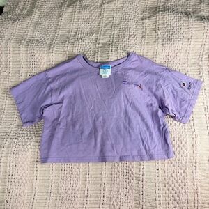 Champion Lavender Short Sleeve Tee